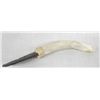 Image 2 : Native American Obsidian Blade Bone Handle Knife