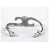 Image 2 : Navajo Sterling Sandcast Bracelet