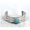 Image 1 : Navajo Sterling Turquoise Bracelet