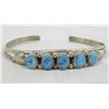 Image 2 : Navajo Sterling & Turquoise Bracelet