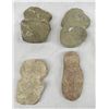 Image 1 : 4 Prehistoric Stone Axehead Collection