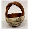 Image 2 : 1950s Isleta Polychrome Pottery Basket