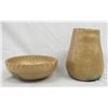Image 1 : Taos Micaceous Jar and Bowl - D. Carrillo