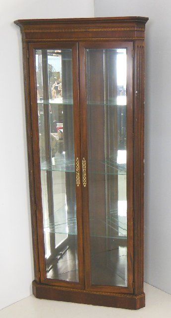 Cherrywood Ethan Allen Corner Cabinet