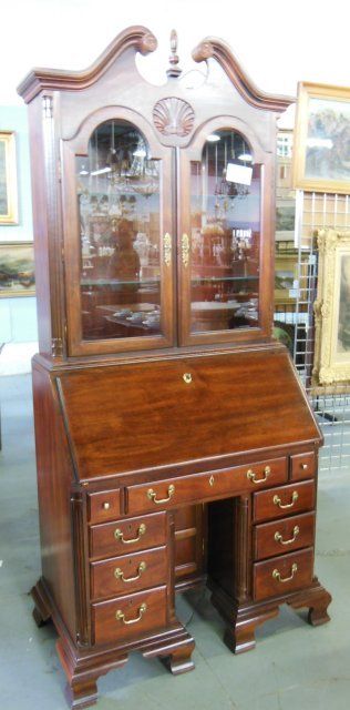 American Drew Cherry Mahogany Secretary