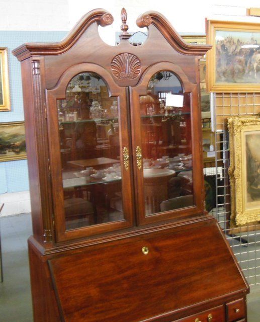 American Drew Cherry Mahogany Secretary