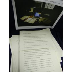 Daniel Craig  Dream House  Prop Book Pages