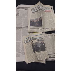 "Dream House" Prop Newspapers and Clips
