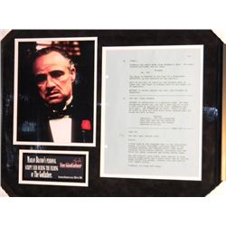 Marlon Brando  The Godfather  Script Page
