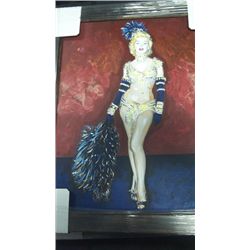 Marilyn Monroe Hand Painted Print