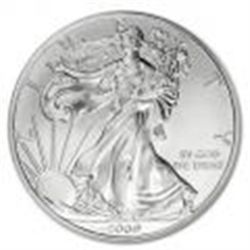 Uncirculated Silver Eagle (Date of our choice0