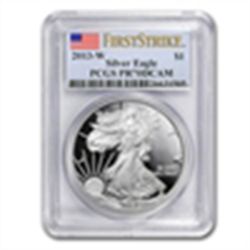 (Proof) Silver American Eagle PR-70 DCAM PCGS First Str