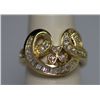 Image 2 : CZ 14K GOLD PLATED RING