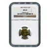 Image 1 : Certified American $5 Gold Eagle MS69 NGC (Date of our