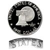 Image 1 : Eisenhower Dollar Clad Proof Type 2