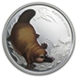 1/2 oz Proof Silver Australian Bush Babies II - Platypu
