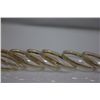 Image 1 : 14K GOLD PLATED BANGLES SET OF 7