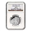 Image 1 : Israel Coral Reef, Eilat Proof-Like 1 NIS Coin MS-70 NG