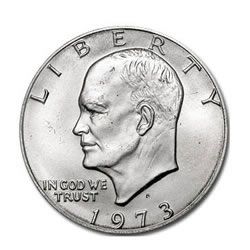 Eisenhower Dollar  BU