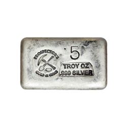 Silver Bar 5 Ounce .999 Fine