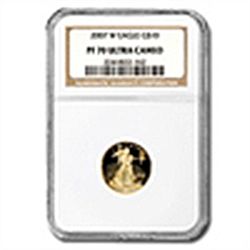 1/4 oz Proof Gold American Eagle PF-70 NGC UCAM (date o