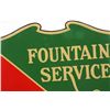 Image 3 : Coca-Cola Hanging 2 Sided Porcelain Sign