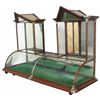 Image 2 : Unusual Oak Double Tower Display Case