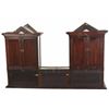 Image 9 : Unusual Oak Double Tower Display Case