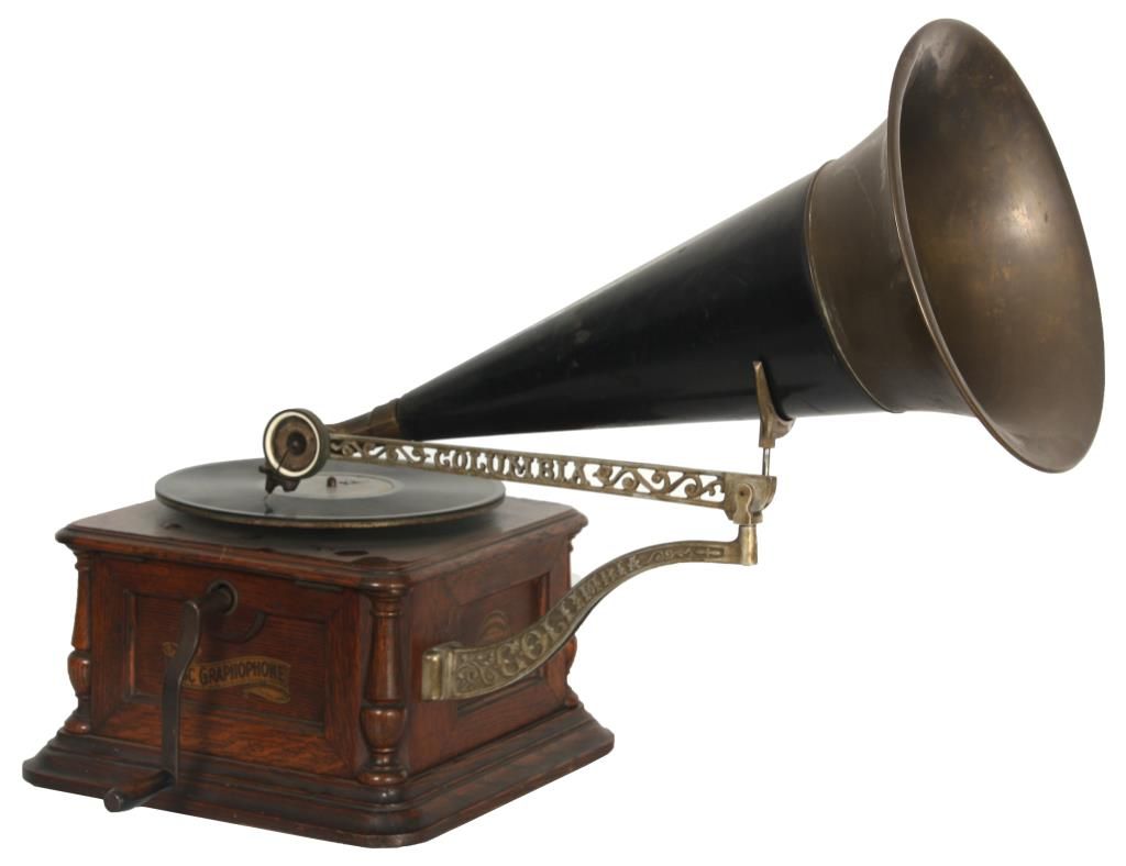Oak Columbia Disc Graphophone