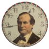 Image 1 : William Jennings Bryant Clock Faced Button