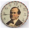 Image 3 : William Jennings Bryant Clock Faced Button