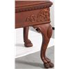 Image 3 : Carved Oak Claw Foot Showcase