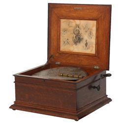 Regina Music Box W/ 24 Disks