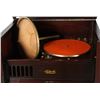 Image 4 : Mahogany Pathe Actuelle Floor Model Phonograph