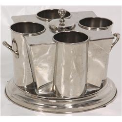 Silver Plated Wine Cooler