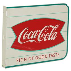Coca-Cola 2 Sided Wall Sign
