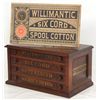 Image 1 : Willimantic Walnut 4 Dwr. Spool Cabinet