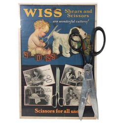 2 Pcs. Wiss Scissor Advertising