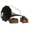 Image 1 : Edison Standard Phonograph w/ 1 Panel Horn