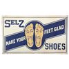 Image 2 : 2 Sided Selz Shoes Wall Sign