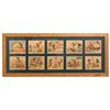 Image 1 : 10 Pc. Framed Mickey Mouse Colored Prints