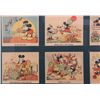 Image 2 : 10 Pc. Framed Mickey Mouse Colored Prints