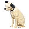 Image 1 : Lg. Paper Mache Advertising Nipper Dog