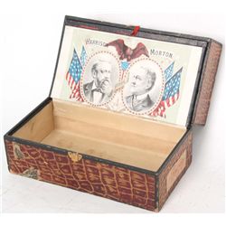 1888 Political Campaign Cigar Game Box