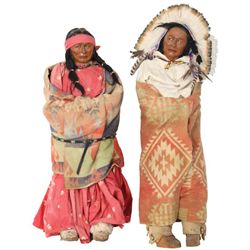 2 Large Skookum Dolls