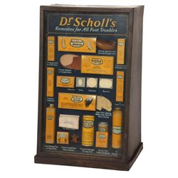 Dr. Scholl’s Advertising Display Case