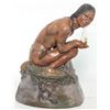 Image 1 : Indian Rock Ginger Ale Figural Display