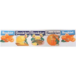 5 Sunkist Advertising Festoons