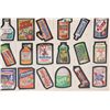 Image 3 : Full Sheet Topps Chewing Gum Stickers