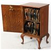 Image 6 : Oak Columbia Disc Record Cabinet
